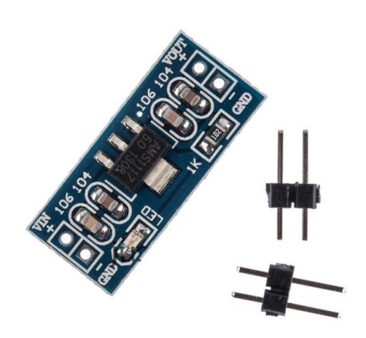 Moduł stabilizatora napięcia AMS1117 - 5V, 800mA