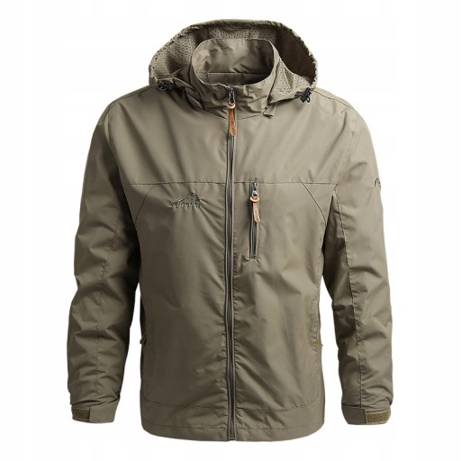 LEKKA KURTKA MĘSKA SOFTSHELL WODOODPORNA WIATRÓWKA