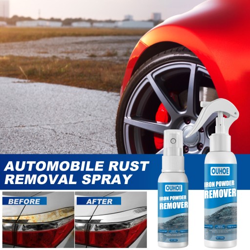 Spray do usuwania rdzy z samochodów, Spray do usuwania rdzy z samochodów, Spray do czyszczenia lakieru metalowego,