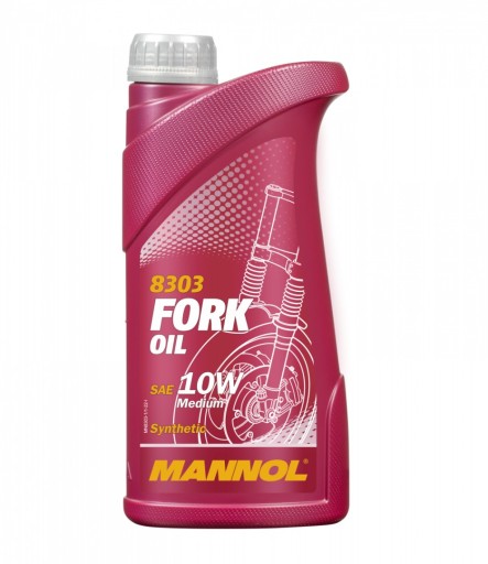 MANNOL OLEJ DO TELESKOPÓW / AMORTYZATORÓW / ZAWIESZENIA FORK OIL SAE 10W 1L