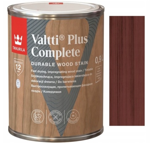 Tikkurila Valtti PLUS Complete 0,75L CHERRY