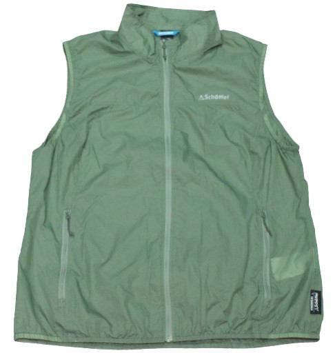 SCHOFFEL WINDBREAKER PACK VEST Damska Przeciwwietrzna Kamizelka Biegowa 44