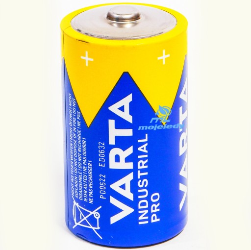 1x bateria VARTA LR20 Alkaline LR 20 R20 2032r