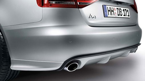 Audi A4 B8 Dokładki Boczne Zderzaka TYŁ NOWE ORYGI