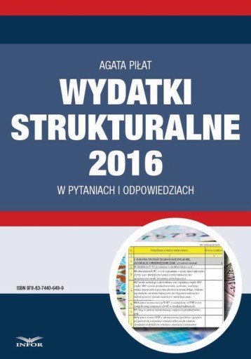Wydatki strukturalne 2016 w pytaniach i odpowiedziach - Agata Piłat | Ebook