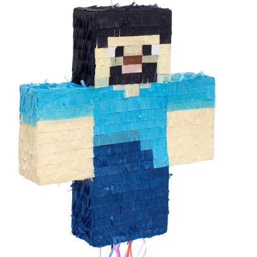 Piniata MR PIXEL na przyjęcie urodzinowe Minecraft