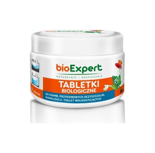 Biologiczne tabletki do szamb 6 sztuk BIOEXPERT