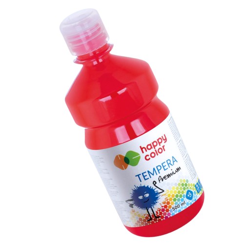 HAPPY COLOR FARBA TEMPERA PREMIUM CIEMNY RÓŻOWY MAGENTA 500ml