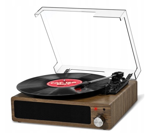 Retro Gramofon FYDEE Anesok A6 głośniki 33 1/3 45 78 autostop