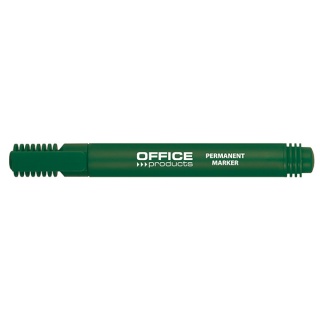 Marker permanentny okrągły OFFICE ZIELONY
