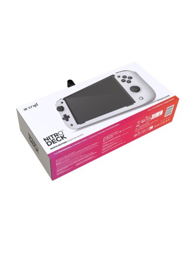 KONTROLER NINTENDO SWITCH NITRO DECK WHITE EDITION