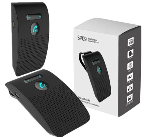 ZESTAW GŁOŚNOMÓWIĄCY DO SAMOCHODU BT 5.0 AUTOSTART SP09