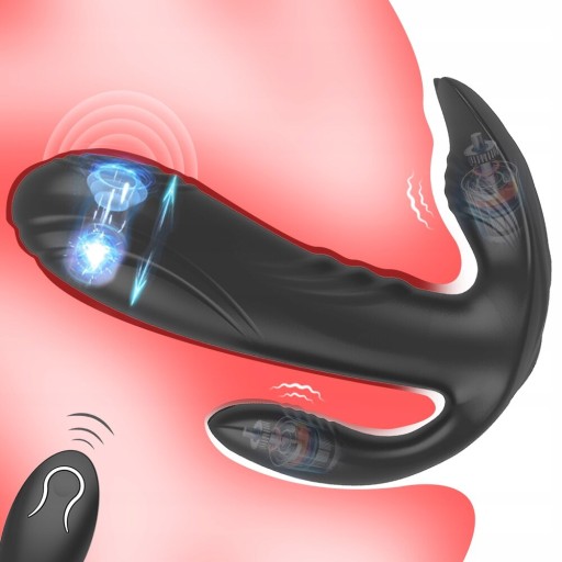 o-Trzy-motorowy wibrator Dildo Sex Shop stymulator m