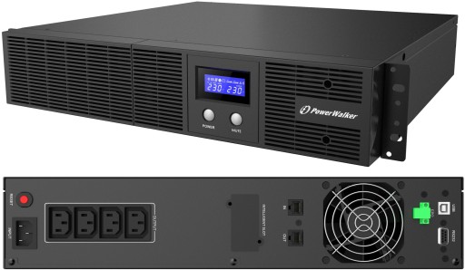 ZASILACZ UPS 2200VA RACK19 8X IEC POWER WALKER EPO