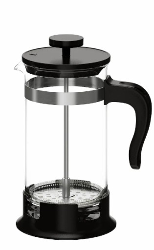 Zaparzacz do herbaty Ikea UPPHETTA 1000 ml czarny