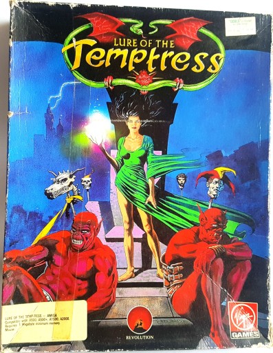 LURE OF THE TEMPTRESS AMIGA PRZYGODOWA UNIKAT1992