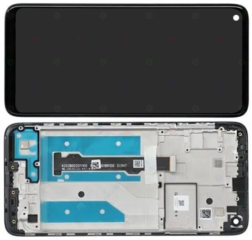 MOTOROLA MOTO G8 XT2045 WYŚWIETLACZ LCD RAMKA