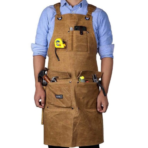 Fartuch Stolarski Roboczy dla Mężczyzn Solidny Woskowany Premium M-XL- XXL