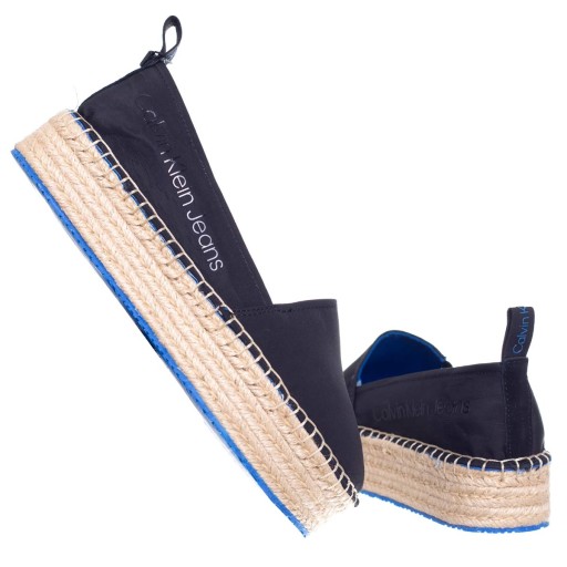 CALVIN KLEIN BUTY DAMSKIE ESPADRYLE CZARNE r. 40