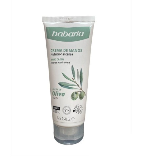 Babaria Krem do Rąk Intensywnie Nawilżający Oliwkowy 75 ml