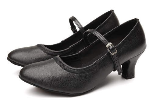 BUTY DO TAŃCA TANECZNE STANDARDU CZARNE BLACK 5cm