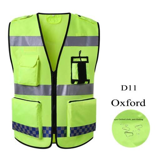 Security High Visibility Reflective Safe Vest Moto