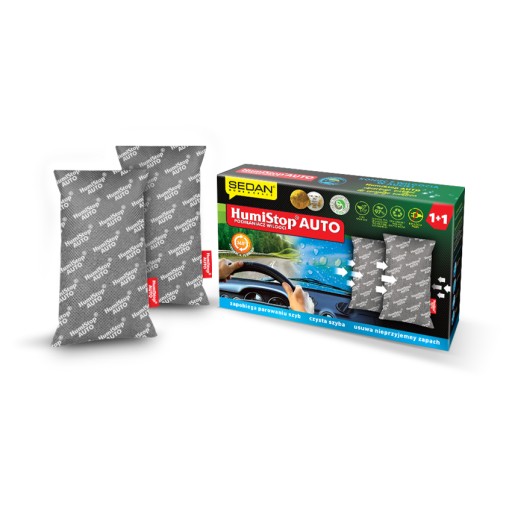 HUMISTOP Auto pochłaniacz wilgoci do AUT 2x250g ekologiczny POLSKI