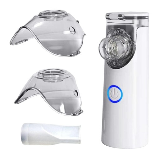 Przenośny inhalator parowy z siateczką do