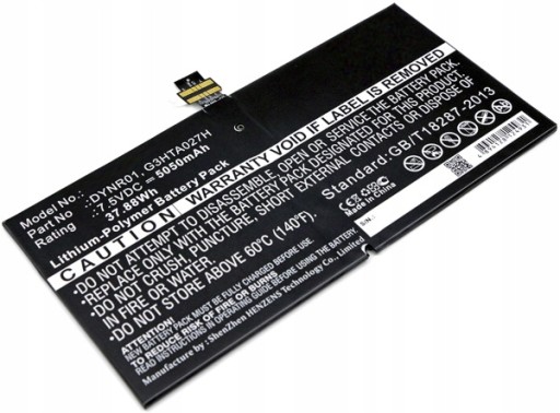 BATERIA G3HTA027H DO MICROSOFT SURFACE 4 PRO 1724