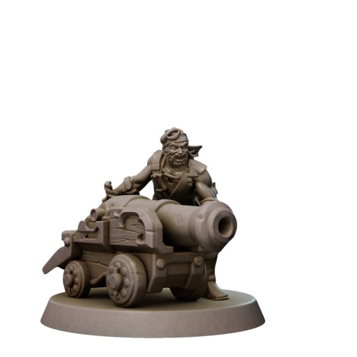 Pirate Canon - Działo Piratów - RPG D&D Galaad