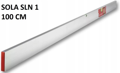 POZIOMICA ŁATA MURARSKA SOLA SLN 1 100CM ALUMINIUM