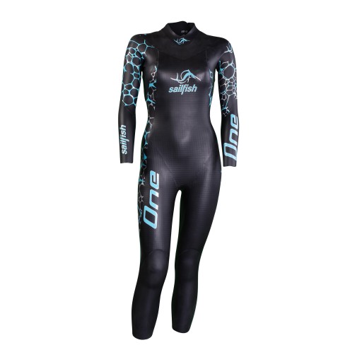 Pianka triathlonowa damska Sailfish One 7 czarna SML