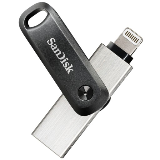 SANDISK iXpand Go Przenośna pamięć 64GB Pendrive Lightning do iPhone USB 3