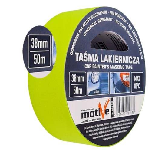 TAŚMA LAKIERNICZA ZIELONA Motive 38mm x 50m