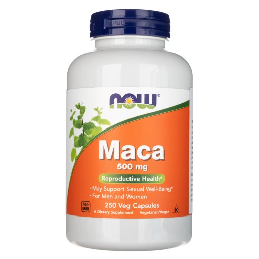 NOW FOODS MACA Pieprzyca peruwiańska 250 x 500 mg