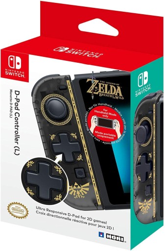 HORI Switch Lewy Joy Con D-PAD ZELDA