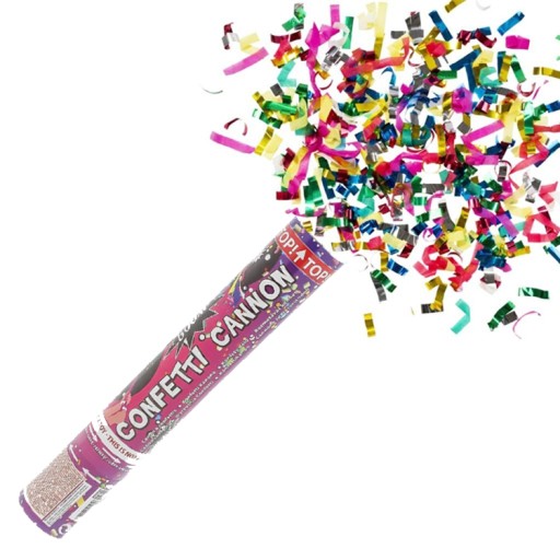 TUBA STRZELAJĄCA KONFETTI CONFETTI Sylwester