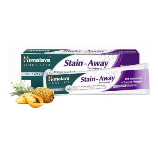 HIMALAYA Stain-Away pasta usuwająca kamień