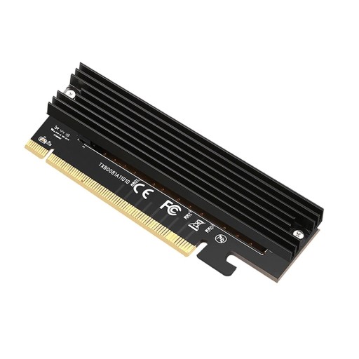 100x Adapter PCIe x16 dysk SSD M.2 NVMe + Radiator