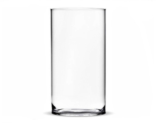 wazon szklany cylinder świecznik tuba h20 d10
