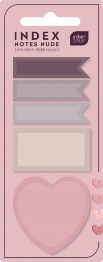 KARTECZKI SAMOPRZYLEPNE NOTES NUDE INTERDRUK
