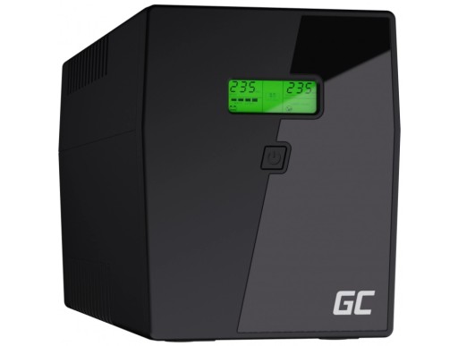 UPS ZASILACZ AWARYJNY Green Cell MICROSINE 1000VA 700W Z WYŚWIETLACZEM LCD