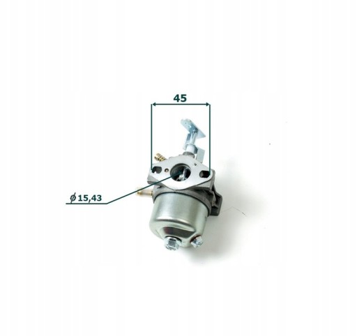 GAŹNIK - silnik 1P56F, T100 - LS1210, MEX40-99