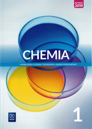Chemia 1 Podręcznik WSiP reforma 2019, podstawowy