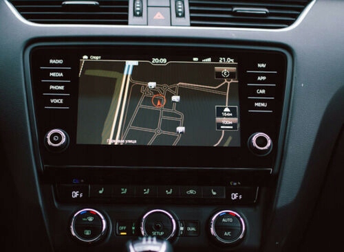 MAPA SKODA MIB2 SUPERB OCTAVIA YETI 2024 RADARY