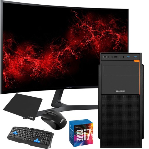 Mocny zestaw komputerowy GameRTX Intel Core I7| 8GB DDR4 | 256GB SSD|Win10P
