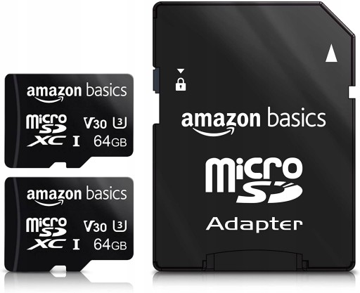 Karta SD Amazon Basics LSMICRO64GU3D 64 GB 100% oryginał