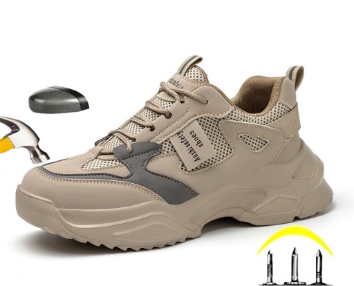 LEKKIE buty robocze BHP SPORTOWE męskie ADIDASY damskie półbuty