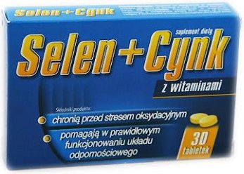 Selen + Cynk z witaminami Aflofarm 30 tabletek