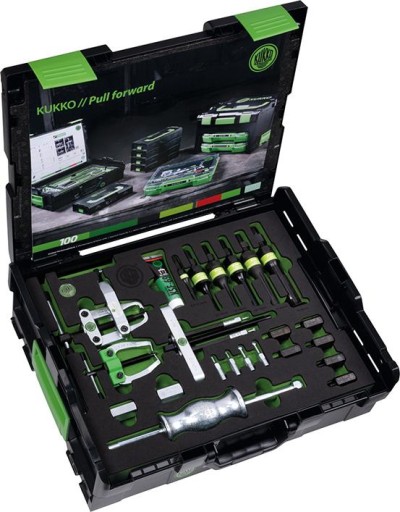Zest.uniwersalnych sciagaczy w walizce 8-40mm KUKK